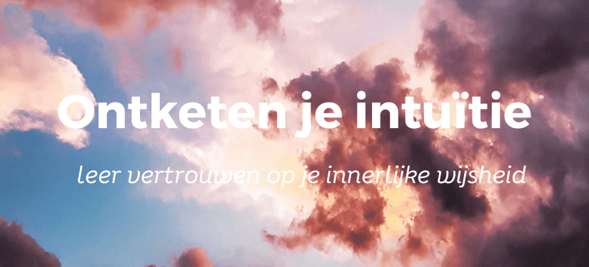 intuitie niet kwijt