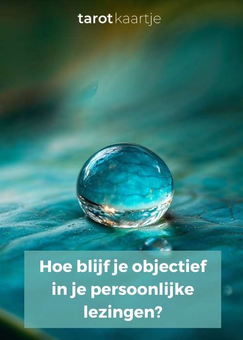 objectief blijven